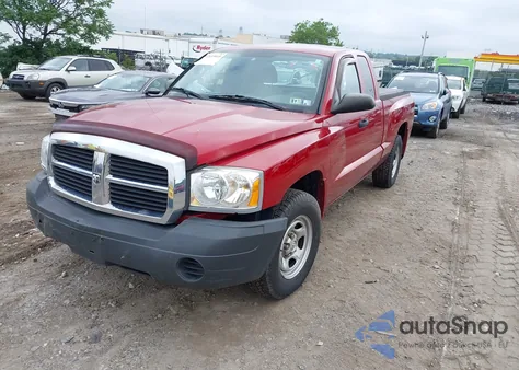 2006 Dodge Dakota St из США, поврежденный, VIN 1D7HW22K96S704017